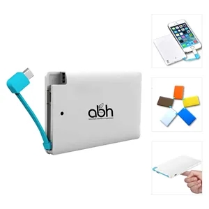 Ultra Thin Credit Card Shape Power Bank