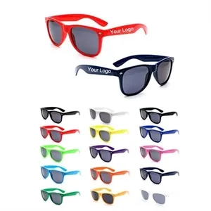 Retro Solid Color Sunglasses