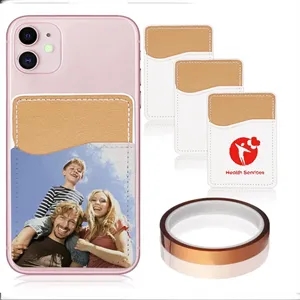 Pu Leather Phone Wallet Card Holder