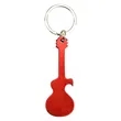 Guitar Shape Bottle Opener Keyring | https://www.bestnamebadges.com