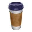 Full Color Disposable Kraft Coffee Cup Sleeve | https://www.bestnamebadges.com