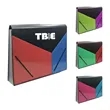 Multi Pocket Accordion File Folder With Flap | https://www.bestnamebadges.com