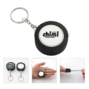 Tire Tape Measure Keychain