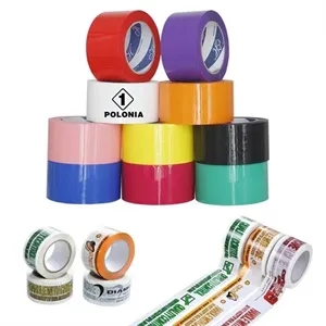110 Yards 1.8" W Custom Printed Bopp Packing Tape