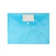 A4 Letter Size Document Envelope Pouch W/ Label Pocket | https://www.bestnamebadges.com