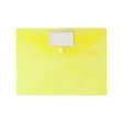 A4 Letter Size Document Envelope Pouch W/ Label Pocket | https://www.bestnamebadges.com