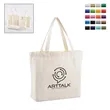 Ecofriendly Canvas Shopper Bag | https://www.bestnamebadges.com