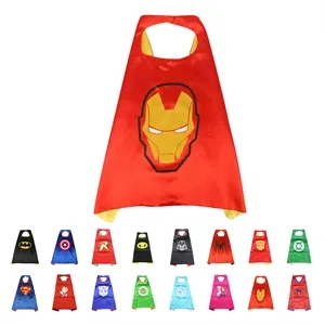 Two sided Polyester Super Hero Cape