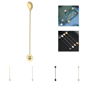 Stainless Steel Stirrer Spoon Beverage Mixer