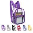 Clear Stadium Approved Backpack | https://www.bestnamebadges.com
