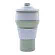 10 oz Collapsible Silicone Coffee Cup | https://www.bestnamebadges.com