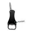 Stainless Steel Corkscrew Bottle Opener | https://www.bestnamebadges.com