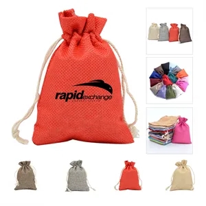 Linen Drawstring Bags