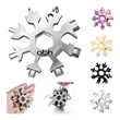 18 In 1 Snowflake Multi Tool | https://www.bestnamebadges.com