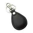 Leather Teardrop Key Tag | https://www.bestnamebadges.com
