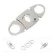 Stainless Steel Cigar Cutter | https://www.bestnamebadges.com