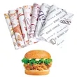 14"x10" Greaseproof Deli Wax Paper Food Wrapping | https://www.bestnamebadges.com