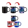 11 oz Color Changing Magic Photo Mug | https://www.bestnamebadges.com