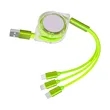 Portable 3 In 1 Retractable Charging Cable | https://www.bestnamebadges.com