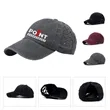 Washed Cotton Ladies' Ponytail Cap | https://www.bestnamebadges.com