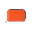 Leather Credit Card Wallet with Zipper | https://www.bestnamebadges.com