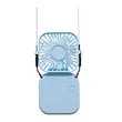 Foldable Rechargeable USB Mini Necklace Fan | https://www.bestnamebadges.com