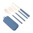 Wheat Straw Tableware Four Piece Suit | https://www.bestnamebadges.com