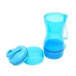 2 In 1 Pet Food Water Bottle With Bowl | https://www.bestnamebadges.com