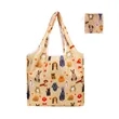 Foldable Nylon Grocery Tote with Full Color Sublimation | https://www.bestnamebadges.com