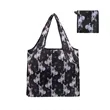 Foldable Nylon Grocery Tote with Full Color Sublimation | https://www.bestnamebadges.com