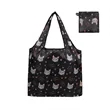 Foldable Nylon Grocery Tote with Full Color Sublimation | https://www.bestnamebadges.com