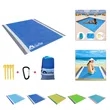 Waterproof Portable Beach Mat Blanket | https://www.bestnamebadges.com