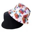Tie Dye Reversible Fisherman Bucket Hat | https://www.bestnamebadges.com