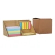 Multi Function Sticky Notes Cube Box With Pen Holder | https://www.bestnamebadges.com