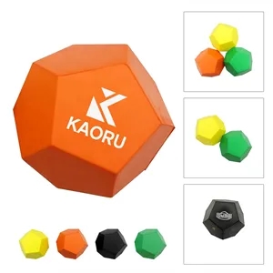 PU Polyhedron Stress Ball