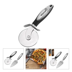 Pizza Cutter And Spatula Set