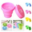 Portable Collapsible Silicone Cup | https://www.bestnamebadges.com