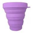 Portable Collapsible Silicone Cup | https://www.bestnamebadges.com