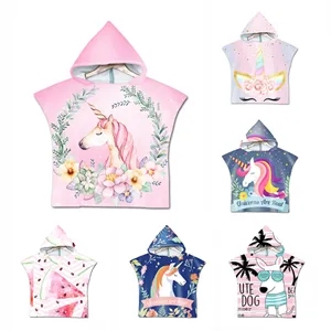 Sublimation Quick Towel Kids Hooded Beach
