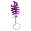 Fish Bone Shape Bottle Opener Keyring | https://www.bestnamebadges.com