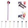 Reusable Stainless Steel Drinking Spoon Straws | https://www.bestnamebadges.com