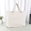 Natural Canvas Tote Bag | https://www.bestnamebadges.com