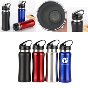 17OZ Single Walled  Stainless Steel Water Bottle