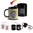 11 oz. Custom Heat Color Changing Coffee Mug | https://www.bestnamebadges.com