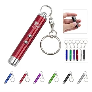 Mini Cat Pointer Flashlight Keychain