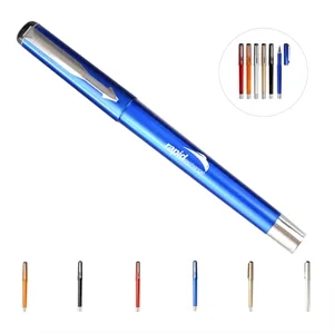 0.5mm Metallic Painted Plastic Gripper Pen