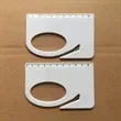 3X Magnifier Letter Opener with Ruler | https://www.bestnamebadges.com