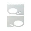 3X Magnifier Letter Opener with Ruler | https://www.bestnamebadges.com