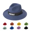 Straw Panama Hat | https://www.bestnamebadges.com