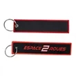 Embroidered Keychain Tag | https://www.bestnamebadges.com